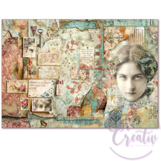 Reispapier für Mixed Media oder Serviettentechnik CafeCreativ.ch