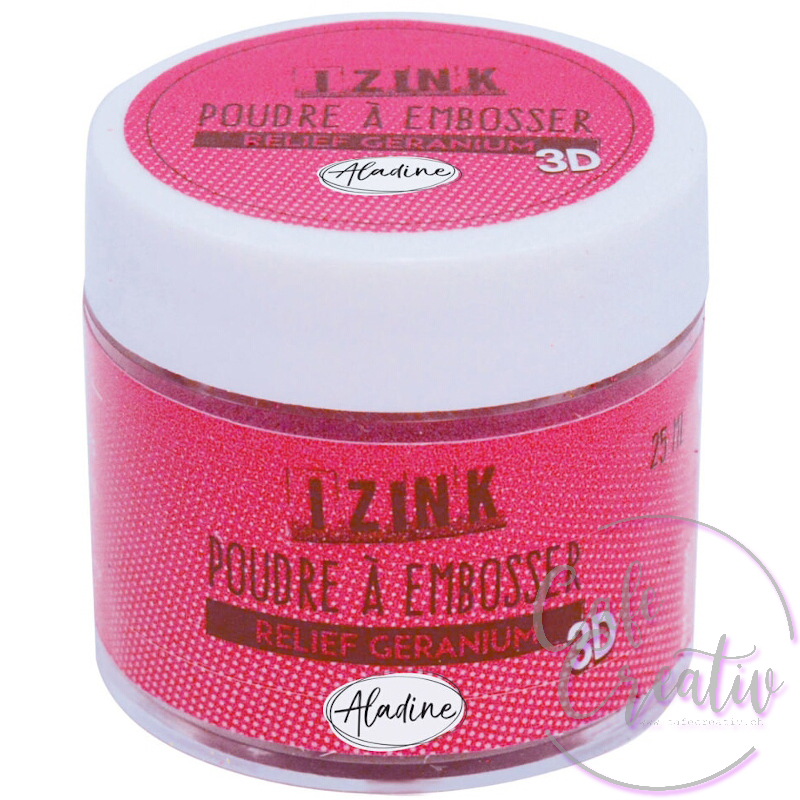 Embossingpulver von Aladine. cafeCreativ.ch