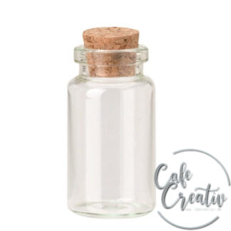 7ml Glasfläschlein mit Korken