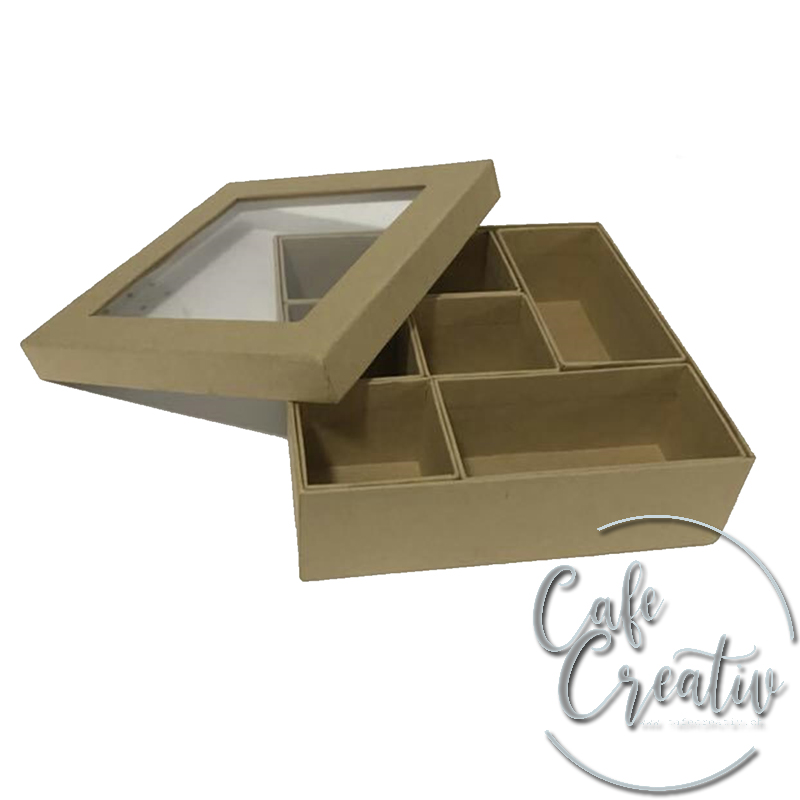 Sortierbox aus Pappe