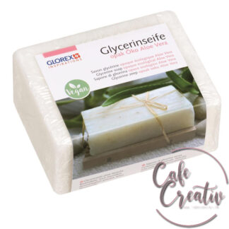 Seifenmasse weiss Aloe Vera