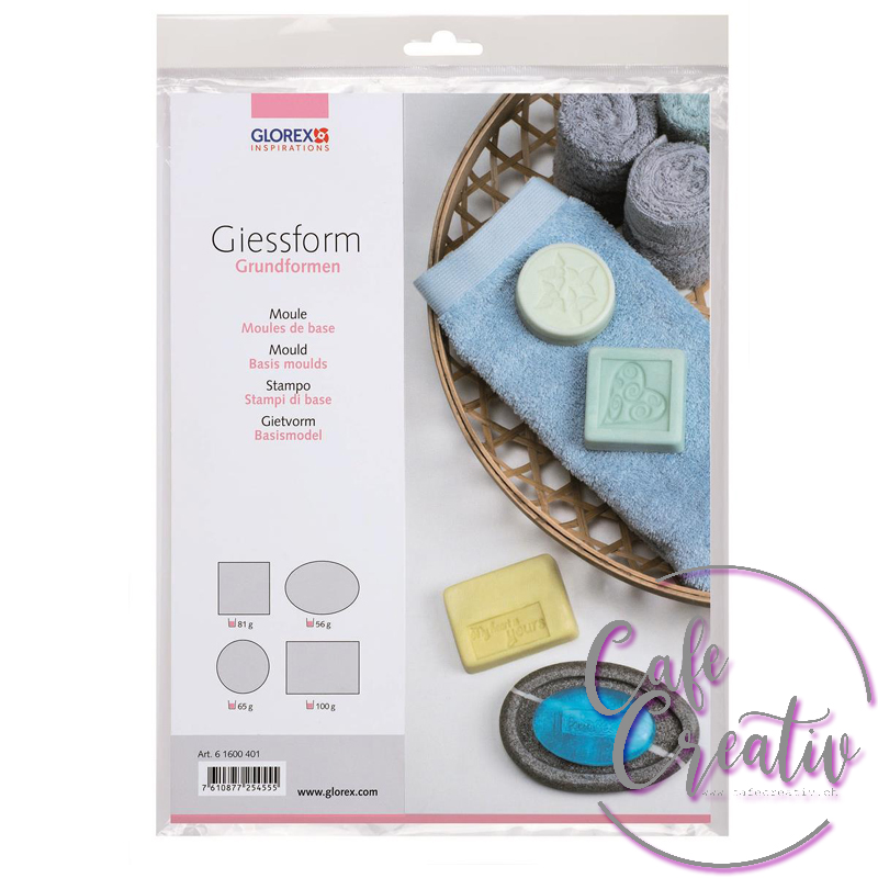 Seifengiessform Grundformen CafeCreativ.ch