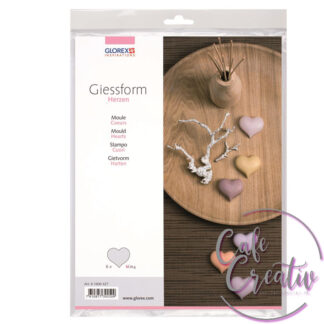 Seifengiessform Herzchen CafeCreativ.ch