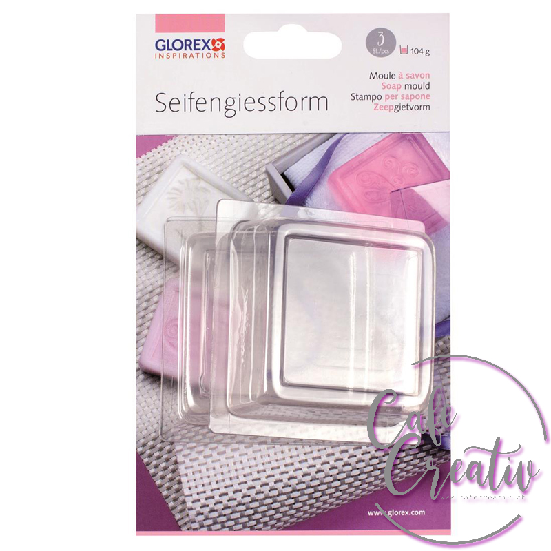 Seifengiessform Quadrate CafeCreativ.ch