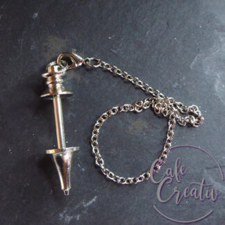 DIY Pendel mit Schraubverschluss CafeCreativ.ch Alchemysterie Polymerclayperlen Glasperlen