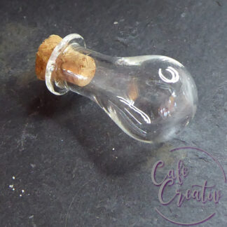 Rundkolben Miniaturglasflasche CafeCreativ.ch