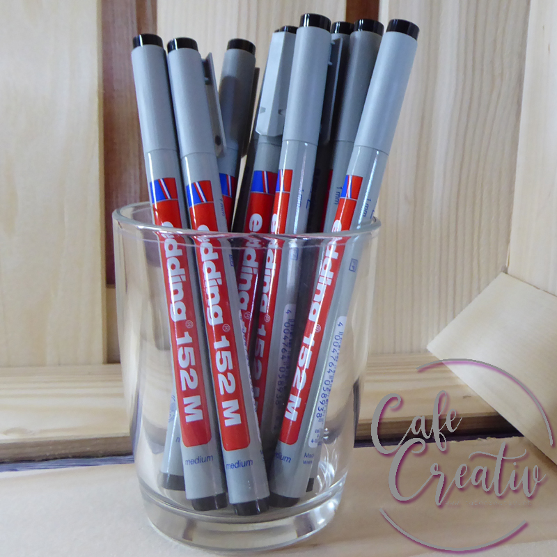 Edding Non-Permanentmarker Schwarz CafeCreativ. ch
