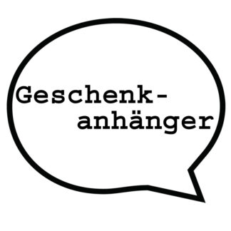 Geschenkanhänger