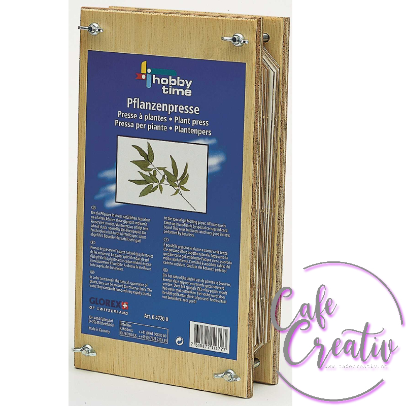 Pflanzenpresse CafeCreativ.ch