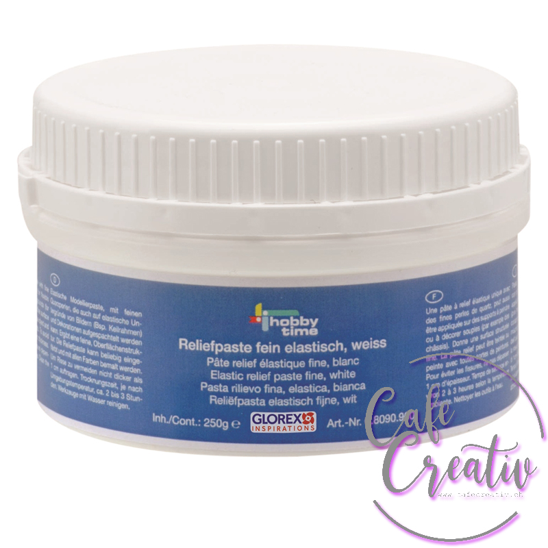 Reliefpaste CafeCreativ.ch weiss, flexibel