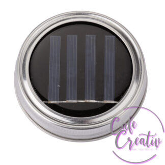 Solarmodul CafeCreativ.ch Einmachglas-Trend