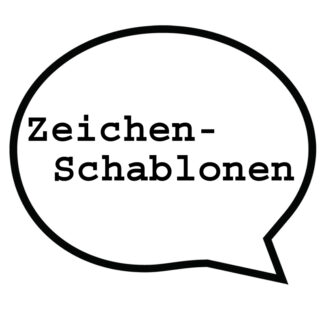 Zeichenschablonen