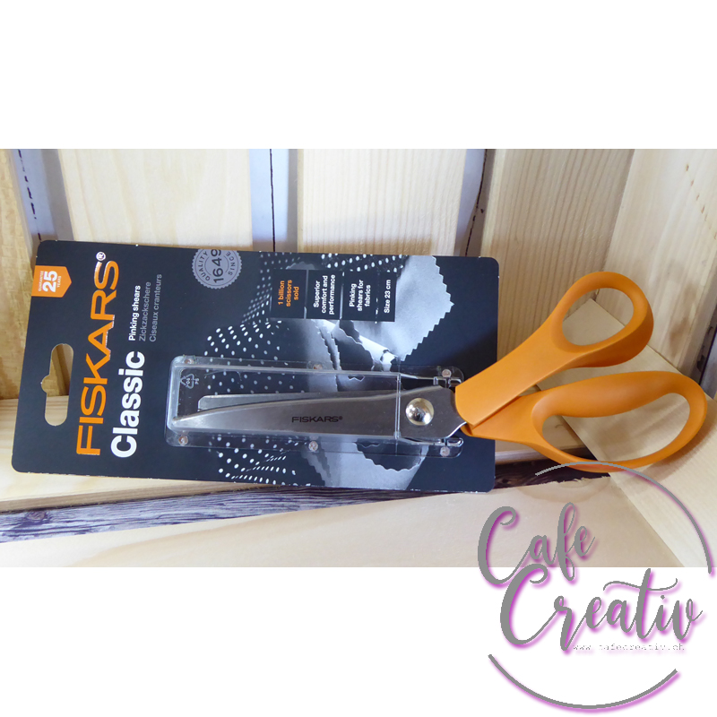 Zickzackschere von Fiskars CafeCreativ.ch basteln, handarbeiten, kreativ-sein