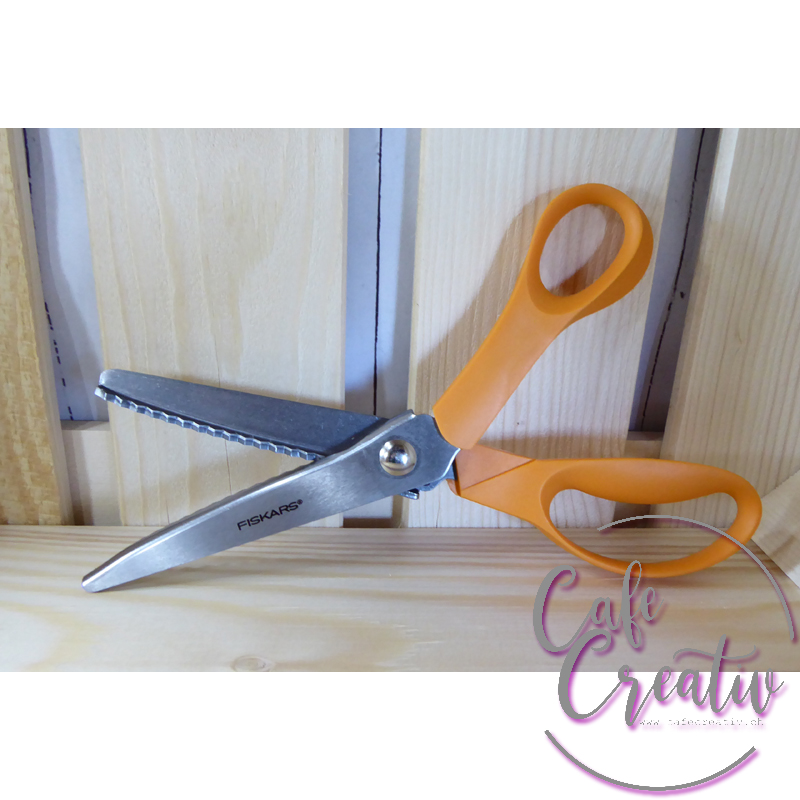 Zickzackschere von Fiskars CafeCreativ.ch basteln, handarbeiten, kreativ-sein