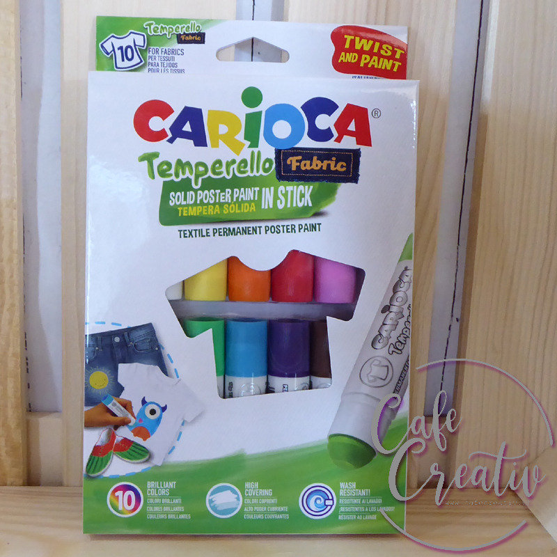 Carioca Temporello shoppen im CafeCreativ.ch die kuhlen Textilmalfarben