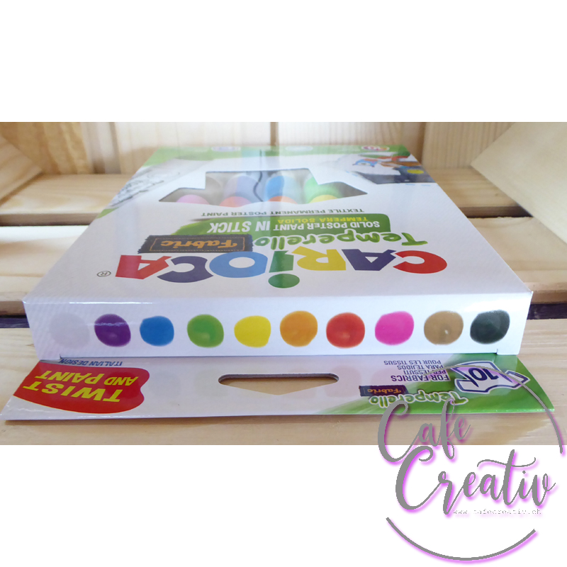 Carioca Temporello shoppen im CafeCreativ.ch die kuhlen Textilmalfarben